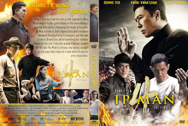 Ip Man 4: The Finale DVD Cover Ip Man 4: The Finale DVD Cover