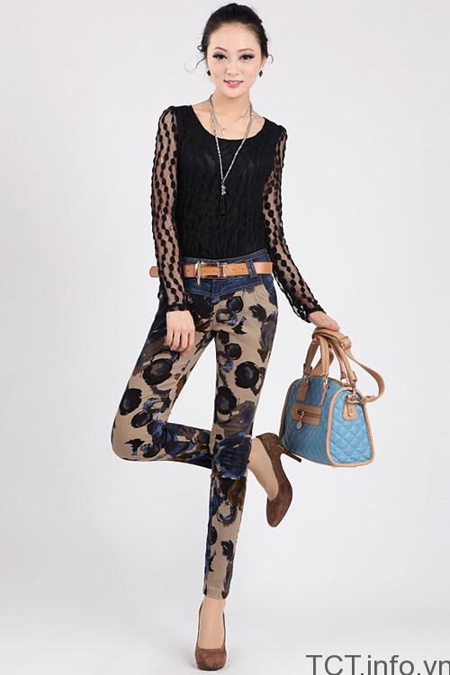 Xuống phố ngày đông thật sexy và quyến rũ với thời trang Jeans