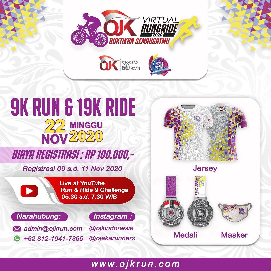 OJK Virtual Run & Ride • 2020