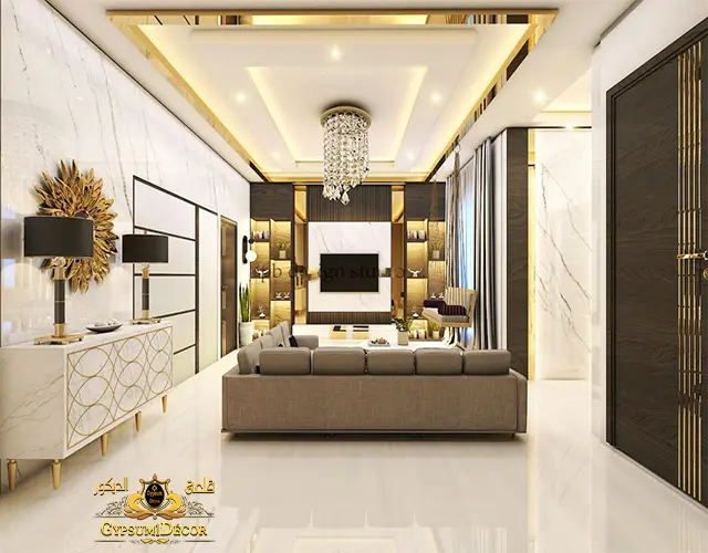 اشكال اسقف جبسون بورد خليجية مميزه وحديثة I قلعة الديكور