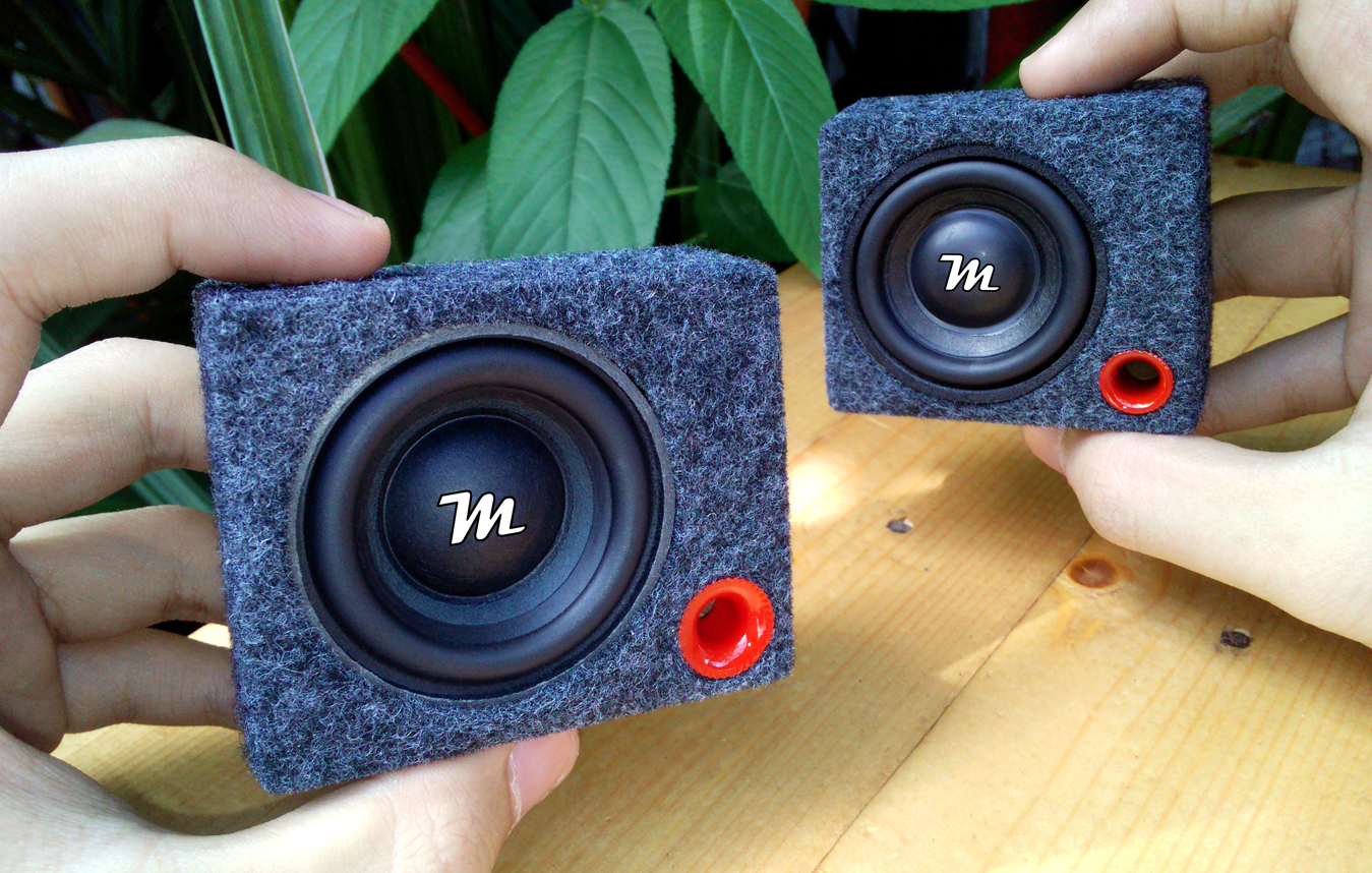 DIY Mini Subwoofer MINI SUBWOOFER THE MOST POWERFUL BASS IN THE WORLD!!!