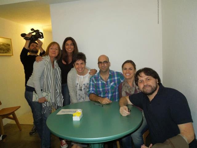 Abril de 2012 - Nosso Clube de Leitura com Marcelino Freire e Valter Hugo Mãe
