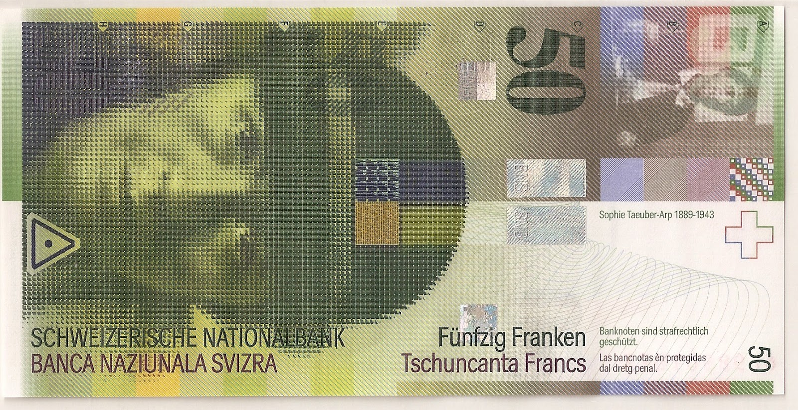 coins and more 522) 50 Franc Banknote issued by the Swiss National Bank, Switzerland in April coins and more 522) 50 Franc Banknote issued by the Swiss National Bank, Switzerland in April