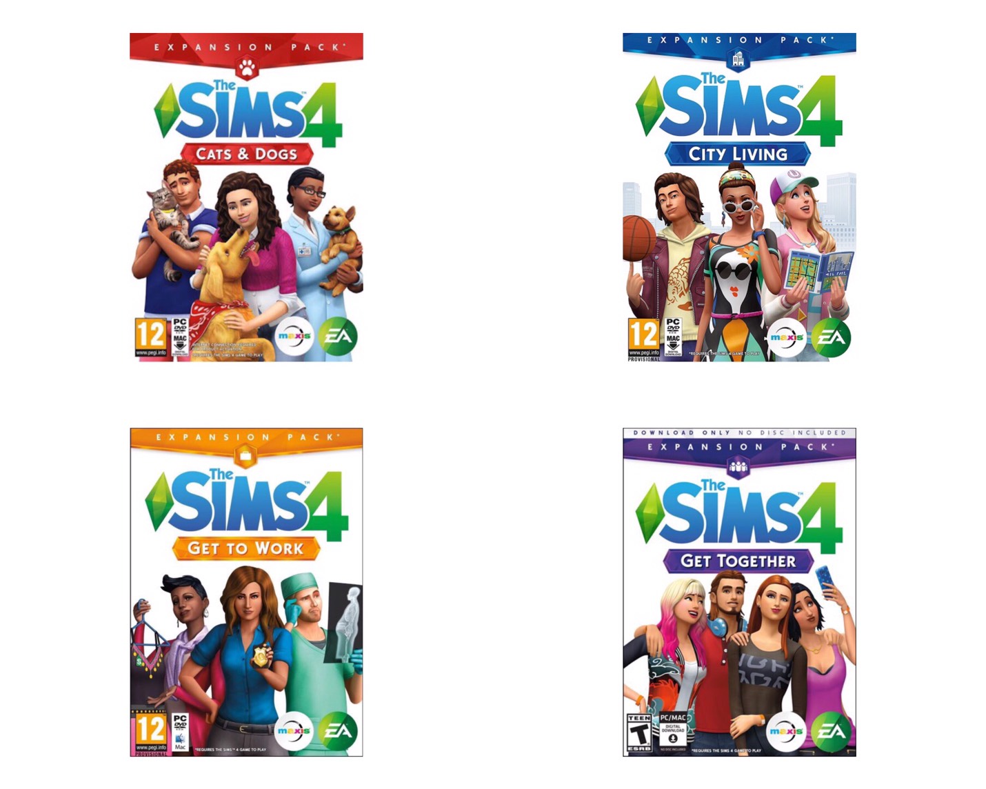 the sims 4 dlc only the sims 4 dlc only