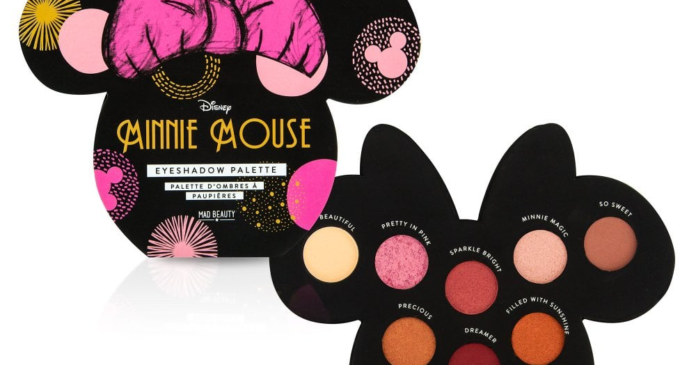 Acero y Magia: Paleta-sombra-de-ojos-minnie-mouse