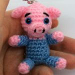 patron gratis cerdo amigurumi | free pattern amigurumi pig 