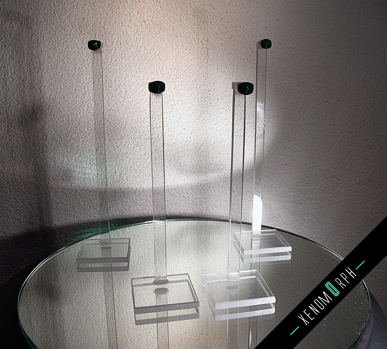 Stoney's 1/6 acrylic stands custom display option for your biomasks