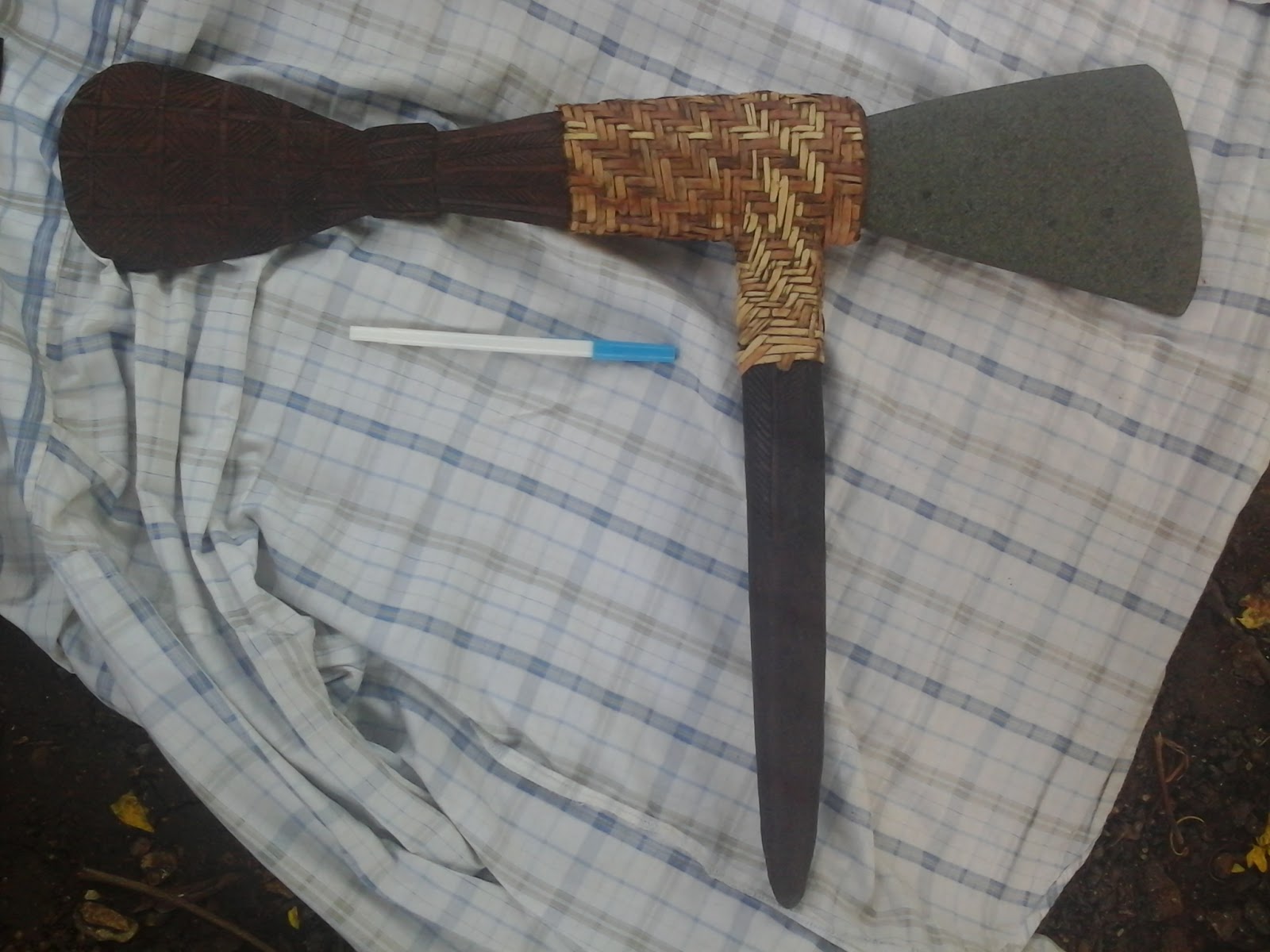 The making of the ‘green axes’ during the Stone Age Papua New Guinea