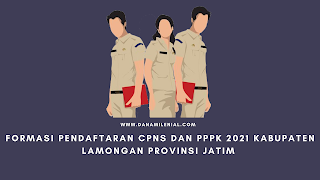 Formasi Pendaftaran CPNS dan PPPK 2021 Kabupaten Lamongan Provinsi