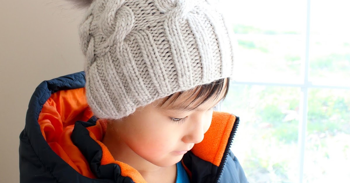 On the Clouds Beanie Knit Pattern | Modesty by Laura