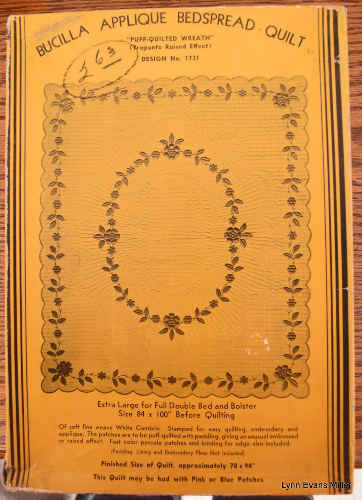 QuiltsVintage and Antique Bucilla Applique Quilt Kit