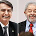 Lula tem 41,3% das intenções de voto e Bolsonaro, 26,6%, diz pesquisa da CNT