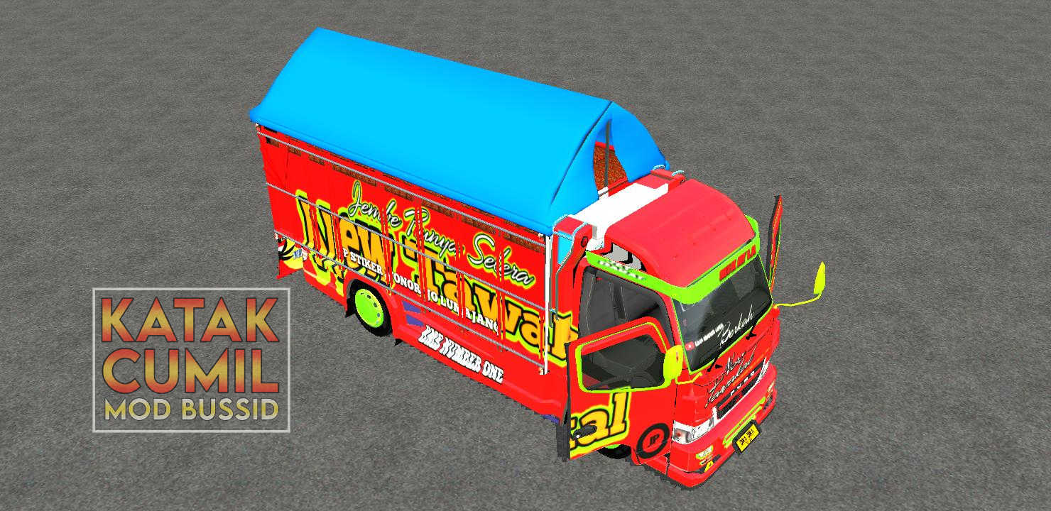 Download Mod Bussid Truck Canter New Tawakal 5 Terbaru