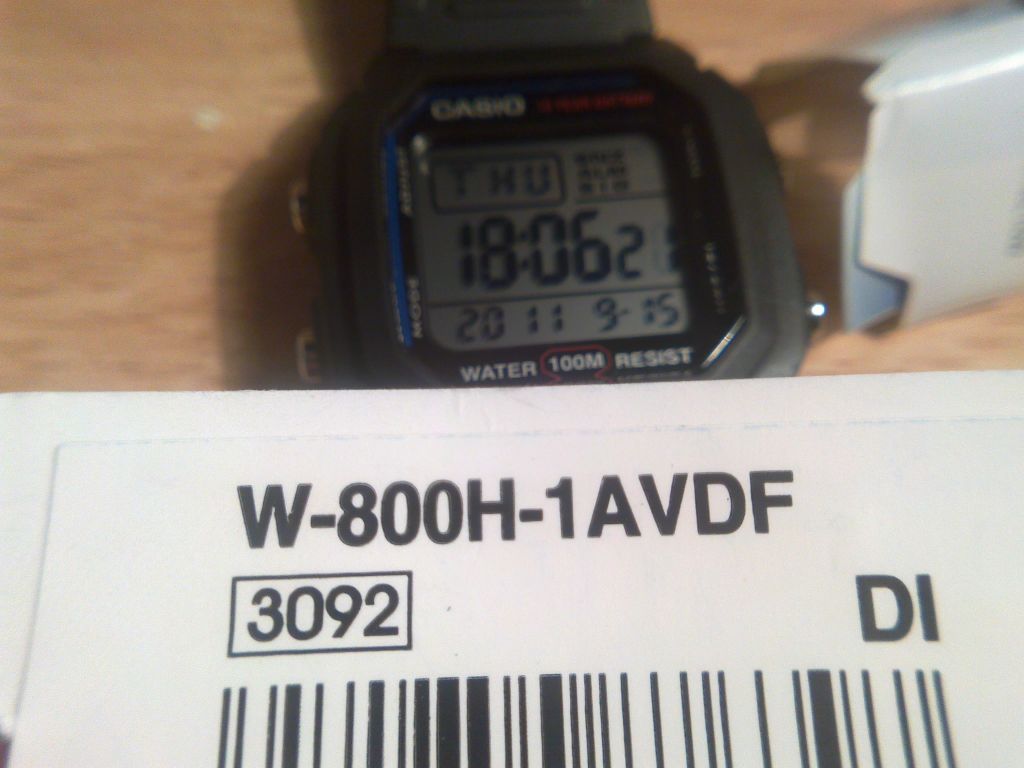 reloj casio snz alm sig