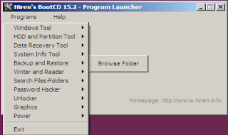 Program Launcher Windows 7 PE