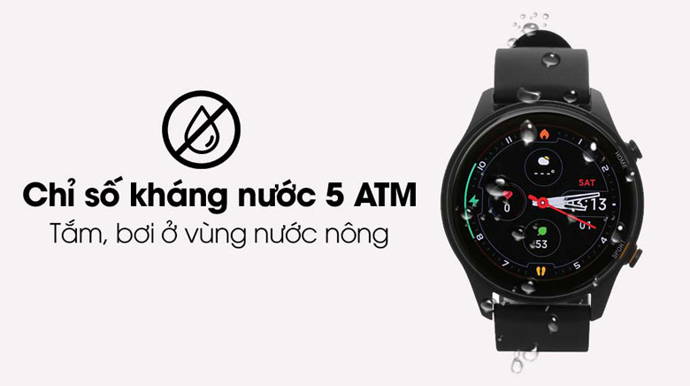 Đồng hồ thông minh Xiaomi Mi Watch BHR4550GL Đen Đồng hồ thông minh Xiaomi Mi Watch BHR4550GL Đen