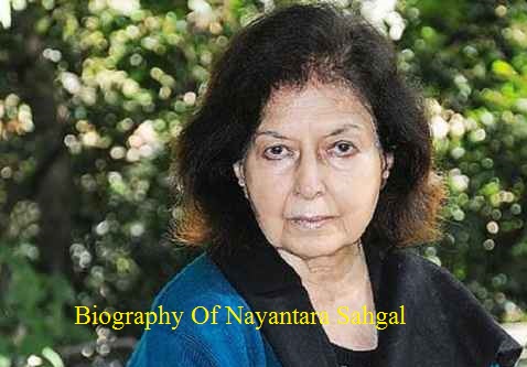 Biography Of Nayantara Sahgal