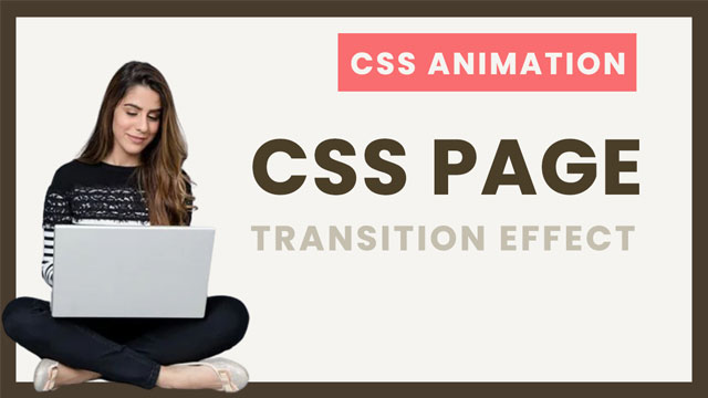 Pure CSS Page Transition Effect