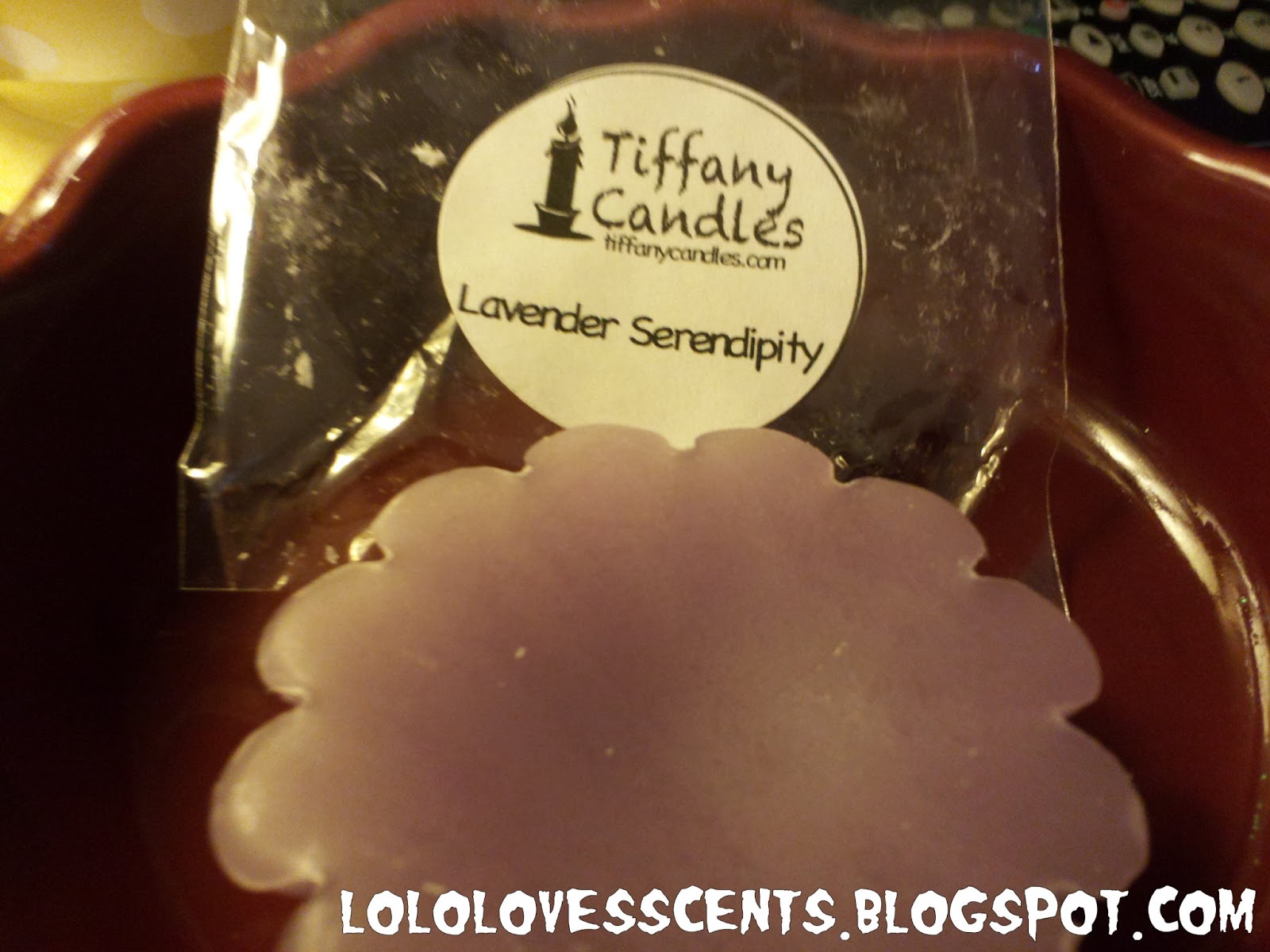 Lolo Loves Scents Review Tiffany Candles Lavender Serendipity (NEW SCENT)