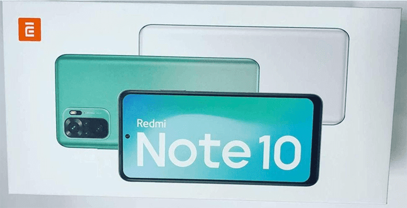 Outer packaging with a render of the device Outer packaging with a render of the device