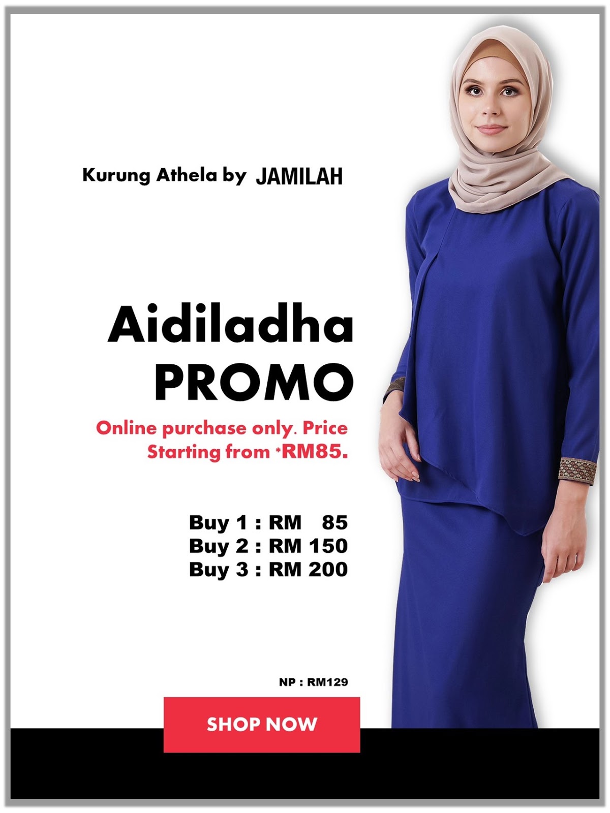 contoh ayat promosi baju