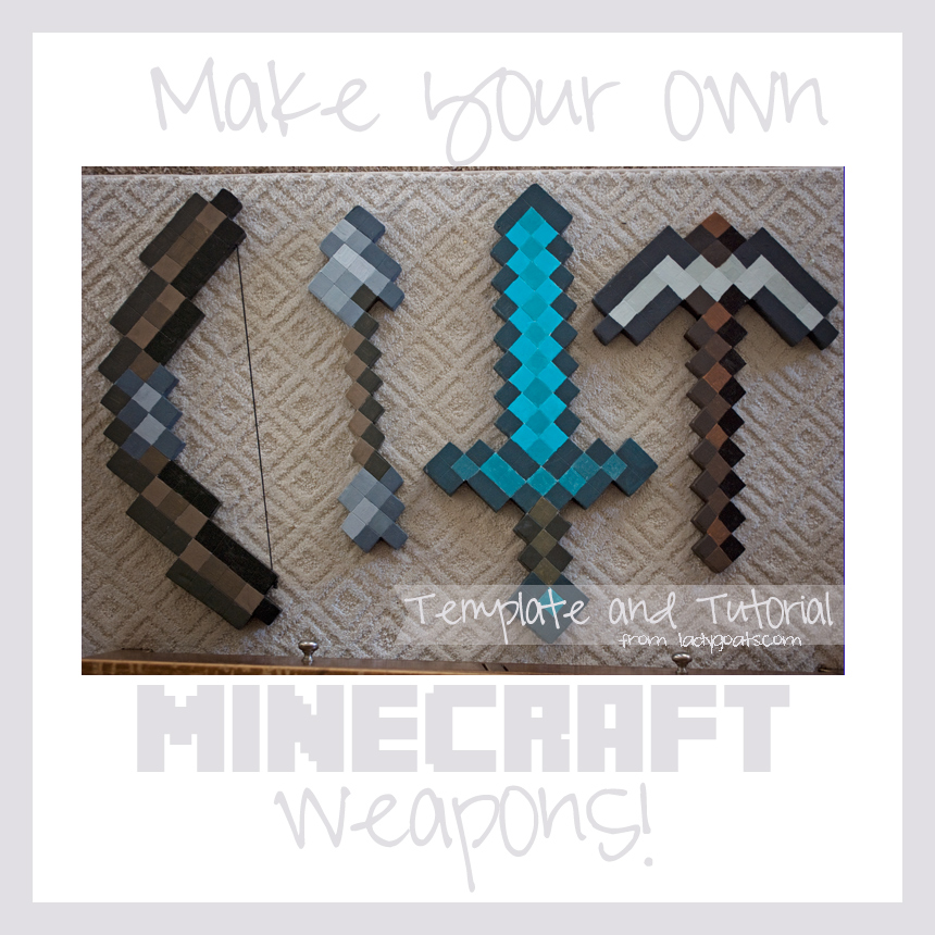 make custom minecraft swords for you