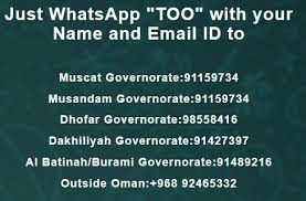 Times of Oman WhatsApp numbers 