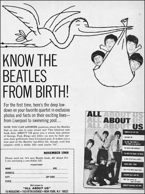 Teen magazine ad -- Beatles