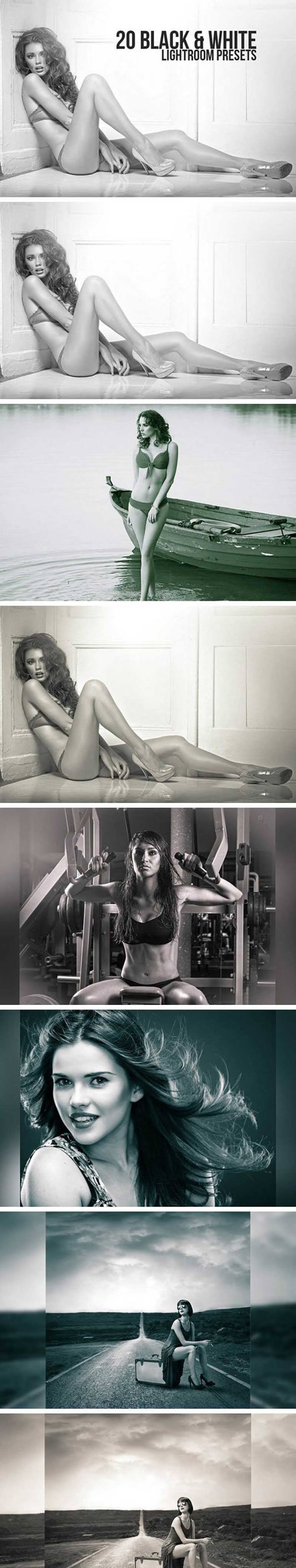 CM - 20 Black & White Lightroom Presets 925997 2 fgjfhsgs