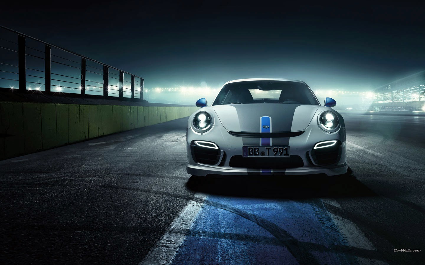 8張酷炫的保時捷跑車Porsche 911 Turbo高解析度桌布下載！(1440X900)