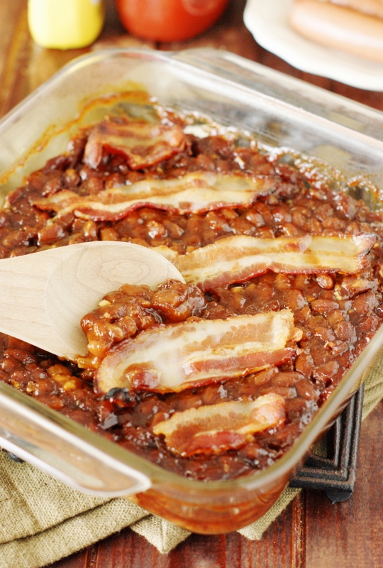 Spicy Baked Beans with Bacon The Kitchen is My Playground