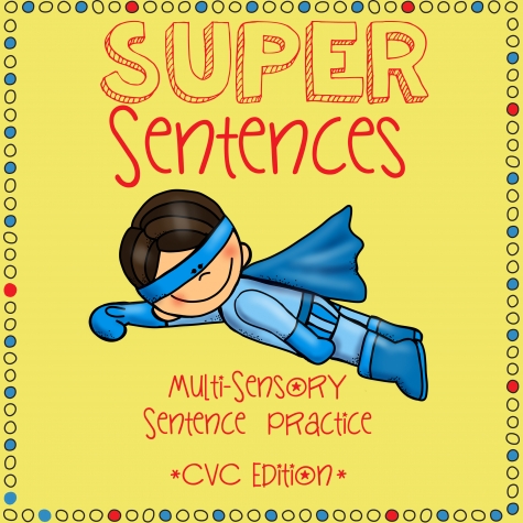 Free Super Sentences Printable Worksheets | JustAddCoffee- The