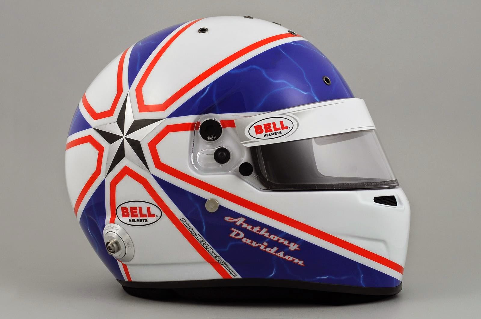 Racing Helmets Garage Bell HP7 A.Davidson 2014 by Bell Racing Europe