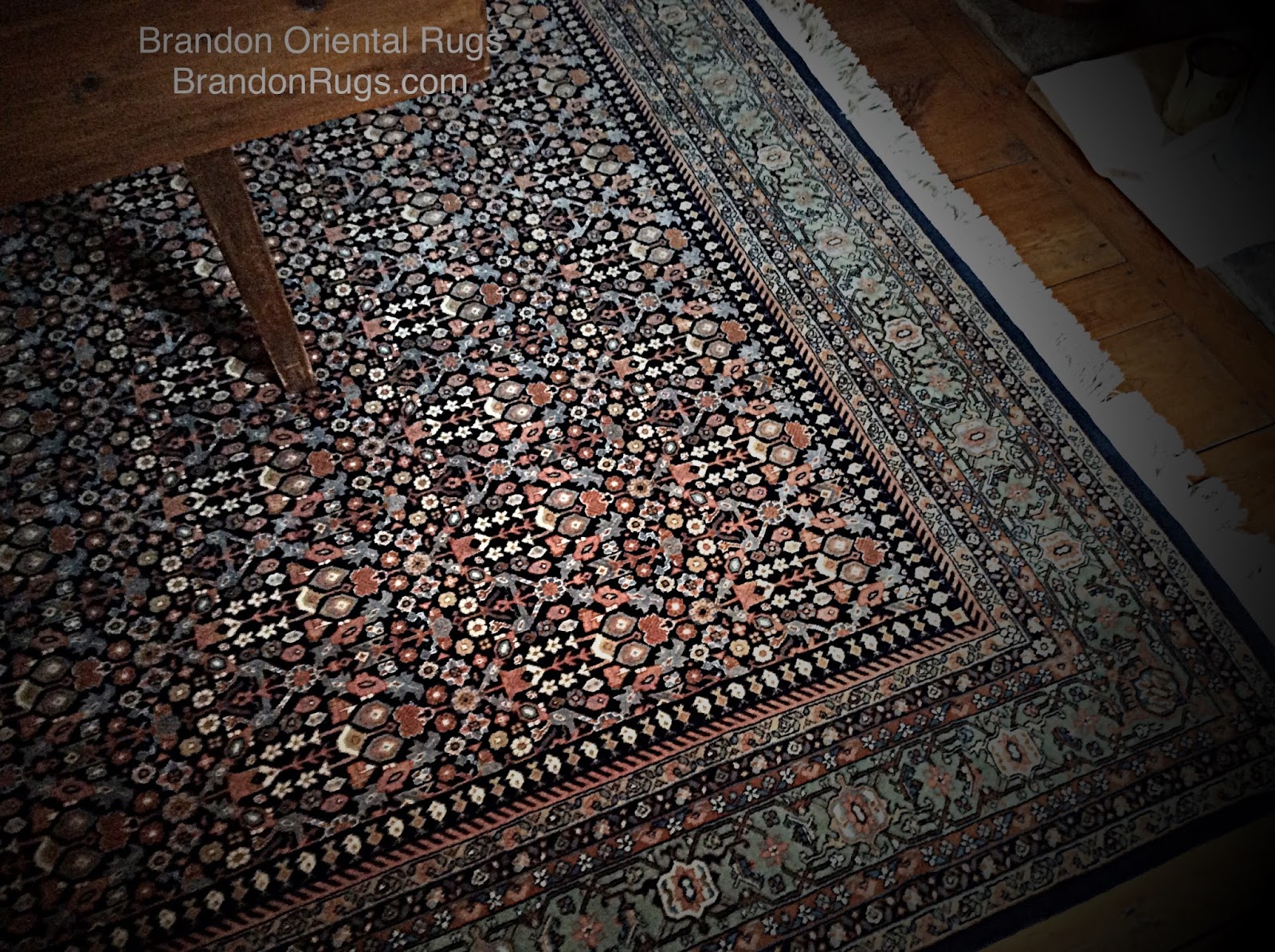 Brandon Oriental Rugs Historic Doylestown, PA Farmhouse Kitchen Gets