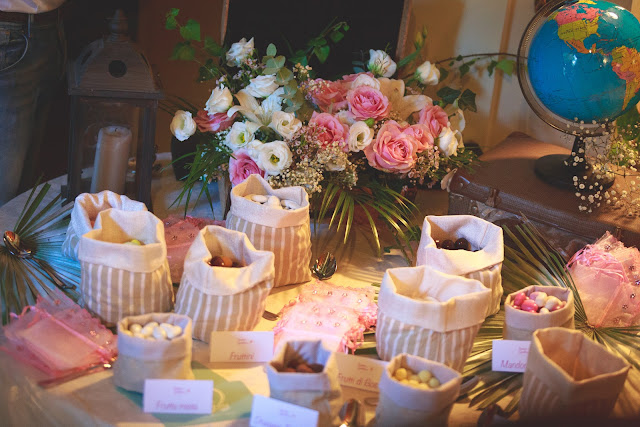 Sweet table matrimonio colori tenui 