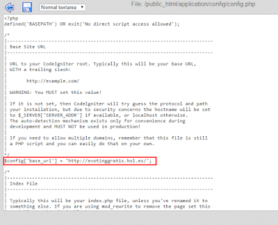 Cara upload CodeIgniter ke Hosting cara konfigurasi base url di hosting