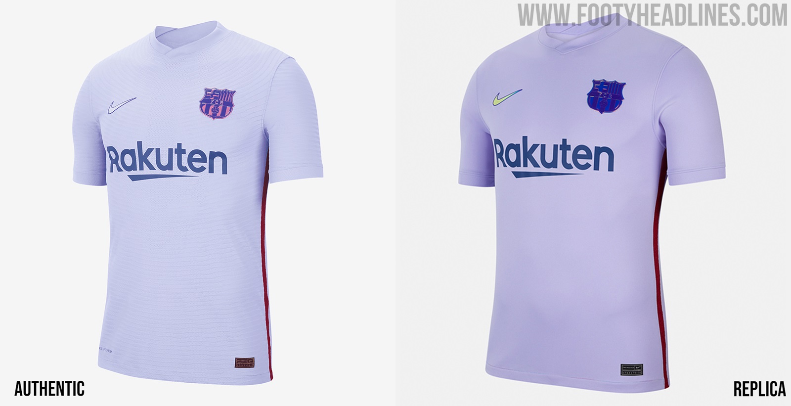 barcelona away authentic jersey