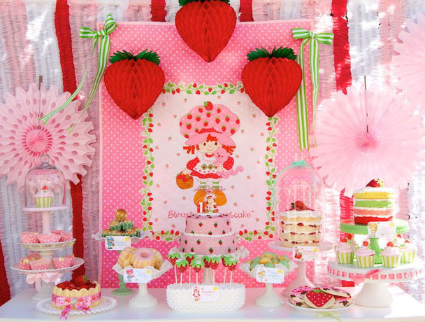 Strawberry Shortcake Decoration Ideas