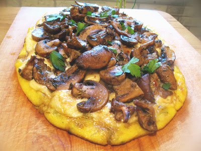 mushroom polenta