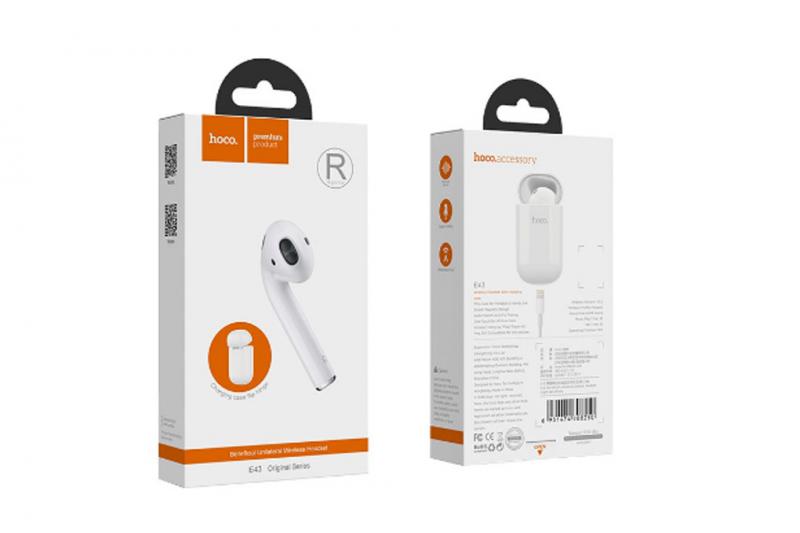 Tai nghe Hoco nhét tai có mic Bluetooth E43 rảnh tay đơn