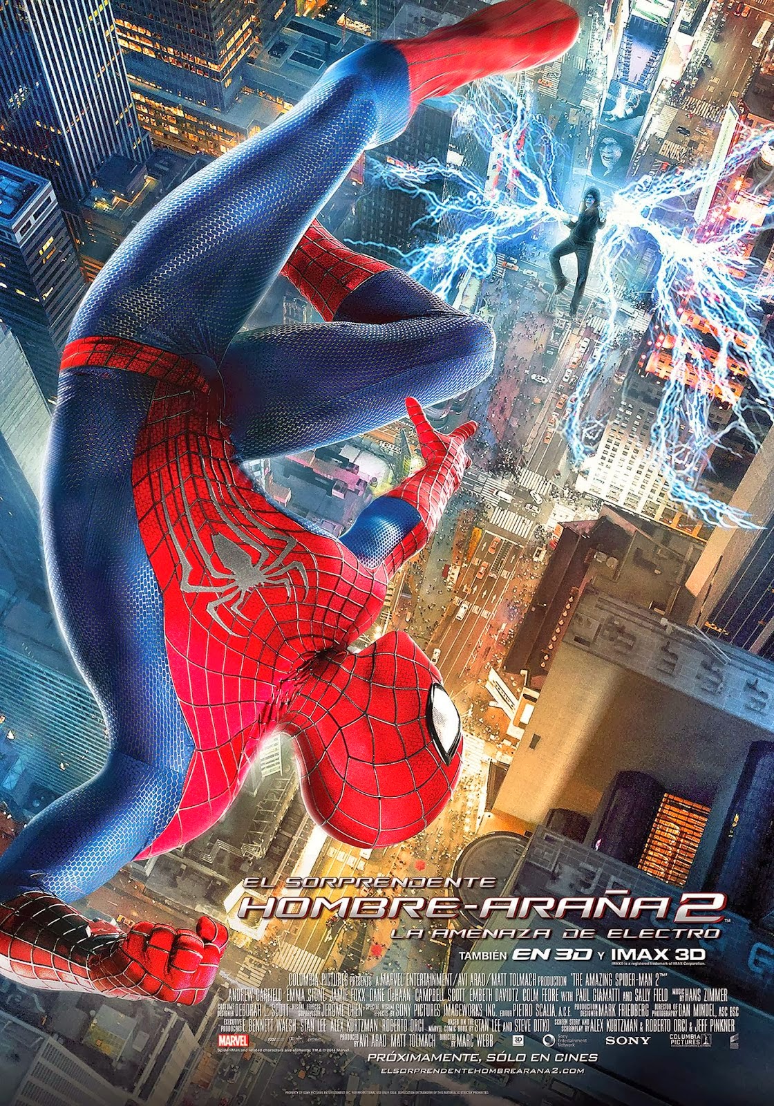 Reseña El Sorprendente Hombre Araña 2 La Amenaza de