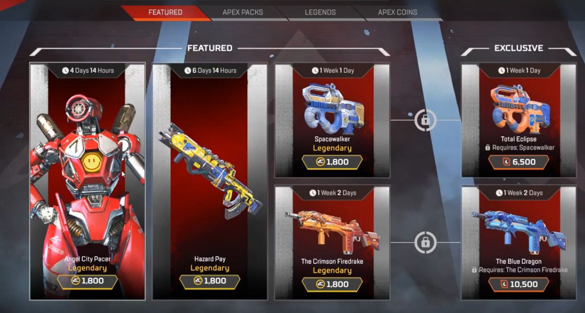 Unlock Skins, Characters and Apex Legends Store Guide