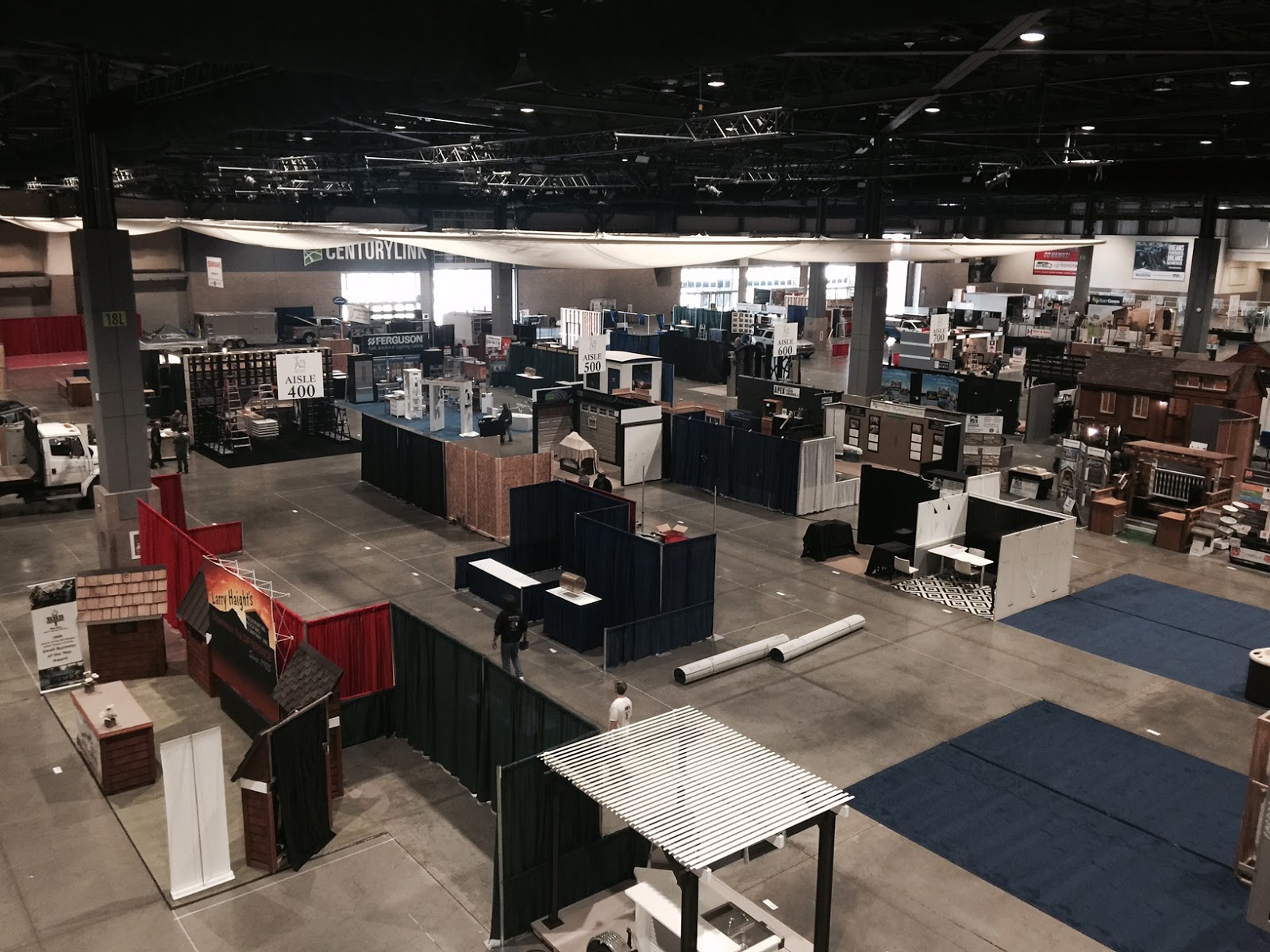 Seattle Home & Garden Show SetUp Continues