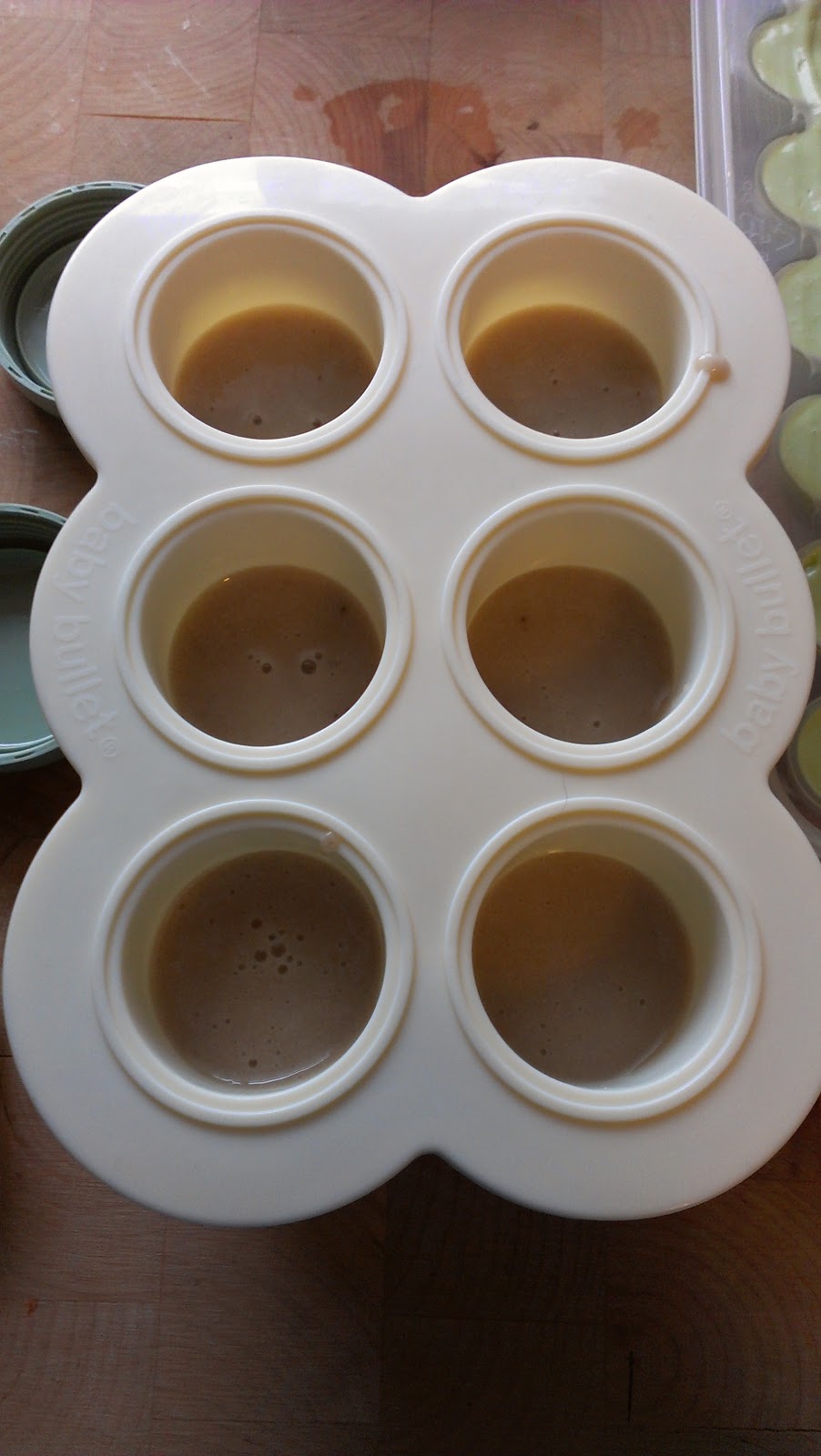 crunchy fluff banana puree baby food recipe