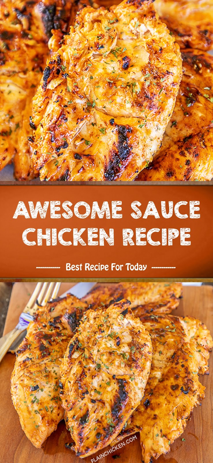AWESOME SAUCE CHICKEN RECIPE