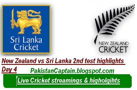 New Zealand vs Sri Lanka 2nd test highlights