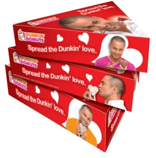 Dunkin Donuts Triangle Boxes