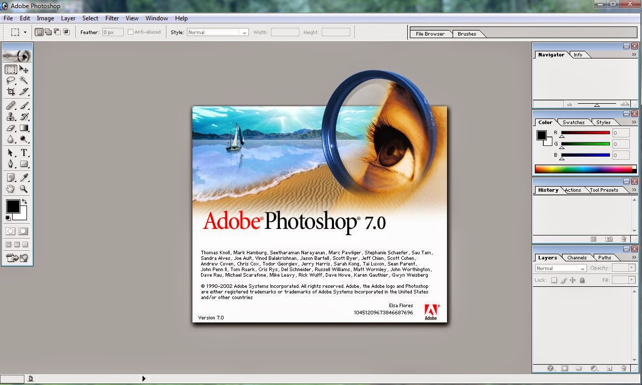 ADOBE PHOTOSHOP 7.0 | WORLD WIDE GAME STUDIO | WORLD'S NO.1