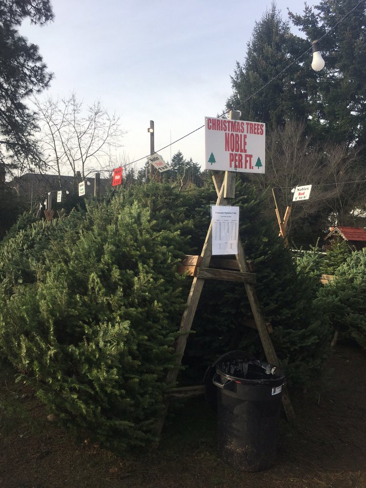 PNW District Optimist Clubs Fiftythree years of Optimist Club Christmas Trees at Portland