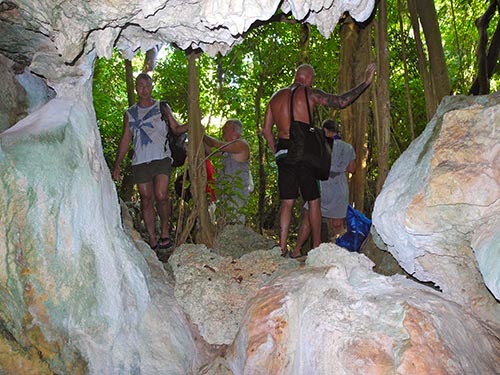 St Helene Roatan My Roatan - Adventures in Creating Nirvana: exploring the helene cave